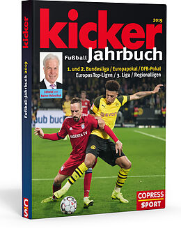 Fester Einband Kicker Fußball-Jahrbuch 2019 von Hardy Hasselbruch