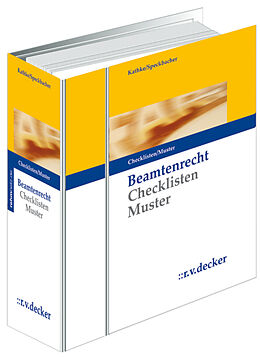 Loseblatt Beamtenrecht von Leonhard Kathke, Franz-Josef Speckbacher, Thomas Polner