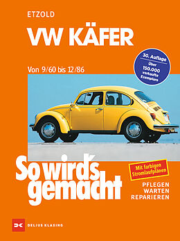 Kartonierter Einband VW Käfer 9/60-12/86 von Rüdiger Etzold