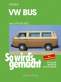 Kartonierter Einband VW Bus 05/79 bis 09/82 von Rüdiger Etzold