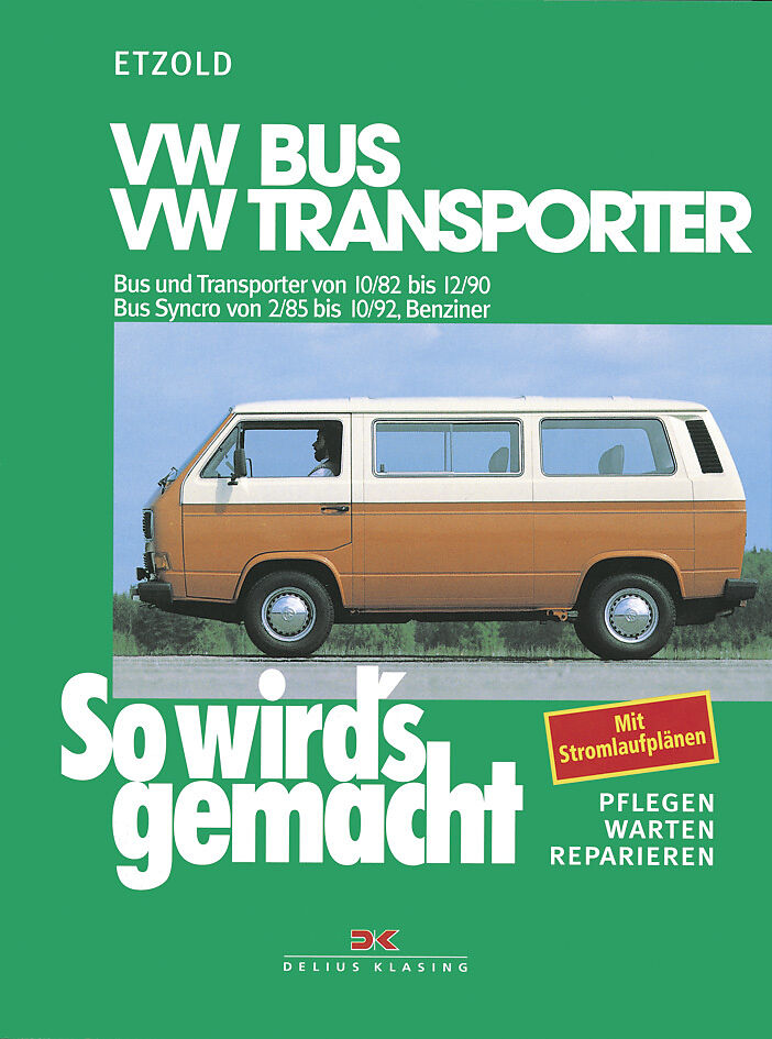 VW Bus und Transporter von 10/82 bis 12/90, VW Bus Syncro von 2/85 bis 10/92