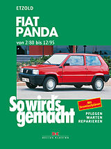 Kartonierter Einband Fiat Panda 2/80 bis 12/95 von Rüdiger Etzold