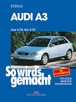 Kartonierter Einband Audi A3 6/96 bis 4/03 von Rüdiger Etzold