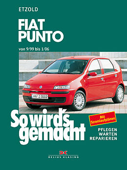 Kartonierter Einband Fiat Punto 9/99-1/06 von Rüdiger Etzold