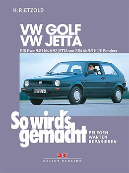 E-Book (pdf) VW GOLF II 9/83-6/92, VW JETTA II 2/84-9/91 von Rüdiger Etzold