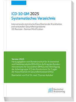 Kartonierter Einband ICD-10-GM 2025 Systematisches Verzeichnis von 