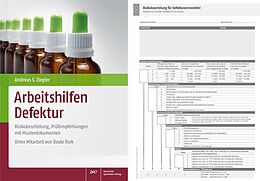 Kartonierter Einband Arbeitshilfen Defektur mit Risikobeurteilungs-Block von Andreas S. Ziegler