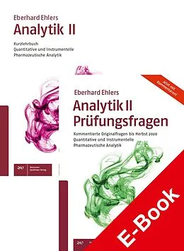 E-Book (pdf) Analytik II - Kurzlehrbuch und Prüfungsfragen von Eberhard Ehlers