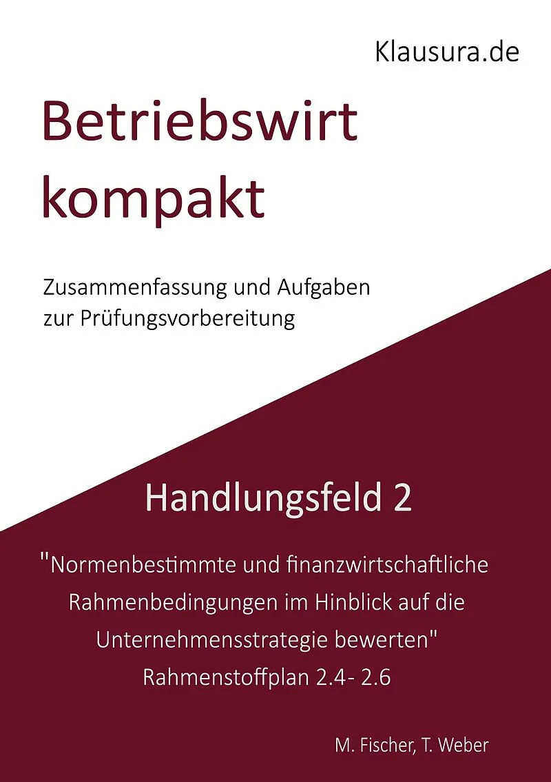 Betriebswirt kompakt Handlungsfeld 2.4-2.6