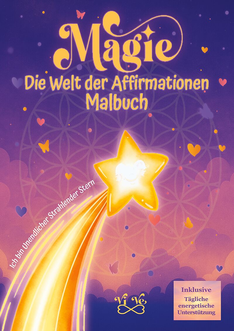 Magie Die Welt der Affirmationen Malbuch