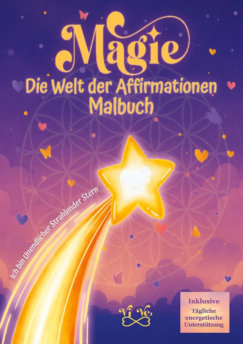 Magie Die Welt der Affirmationen Malbuch
