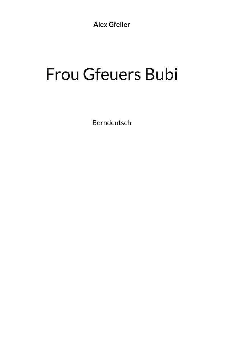 Frou Gfeuers Bubi