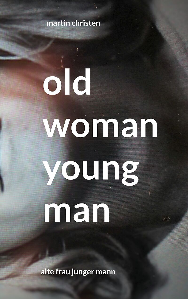 old woman young man