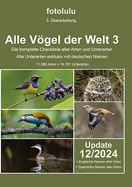 E-Book (pdf) Alle Vögel der Welt 3 von Sr. Fotolulu
