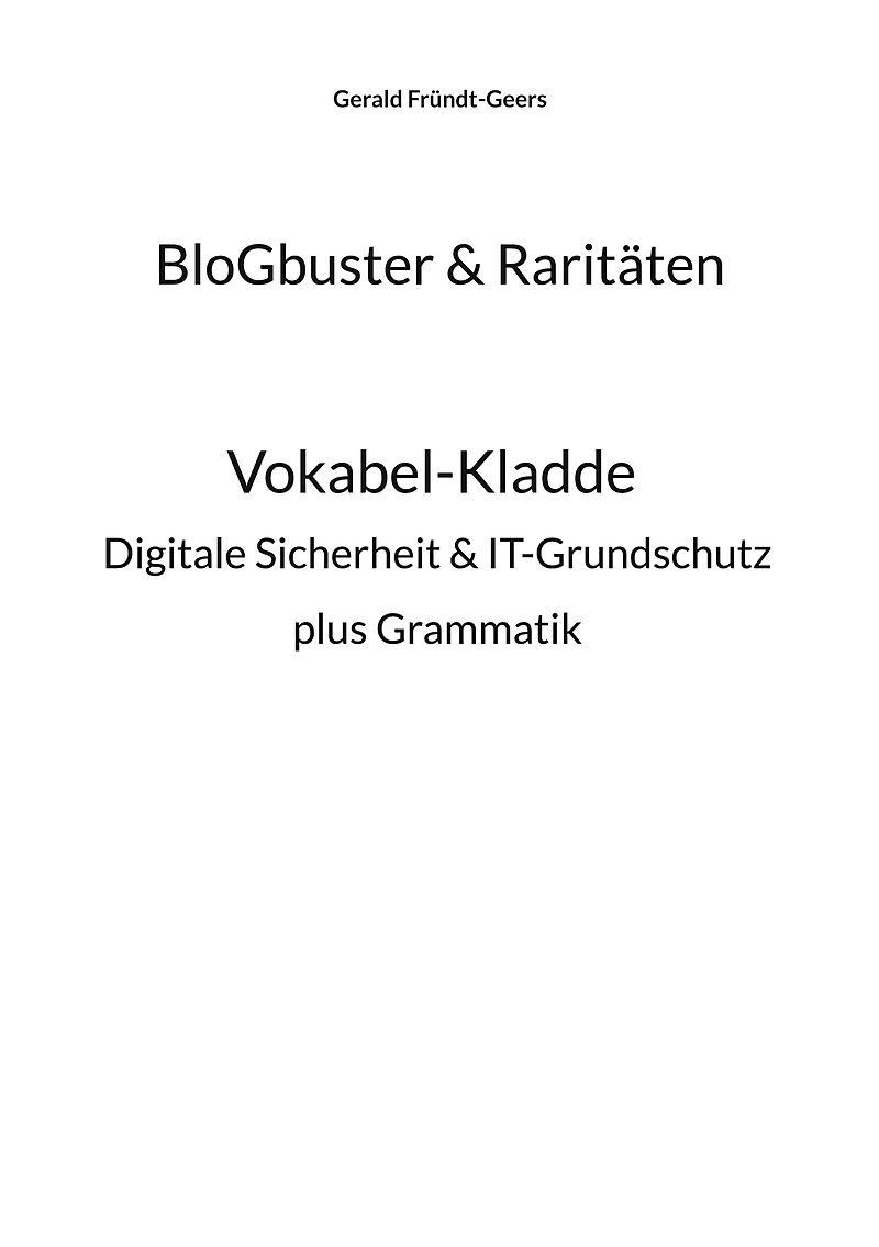 BloGbuster & Raritäten