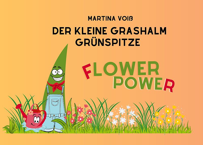 Der kleine Grashalm Grünspitze