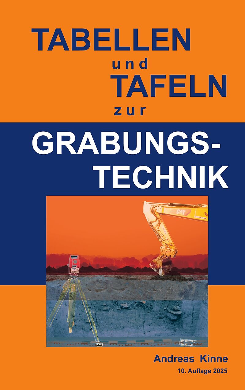 Tabellen und Tafeln zur Grabungstechnik