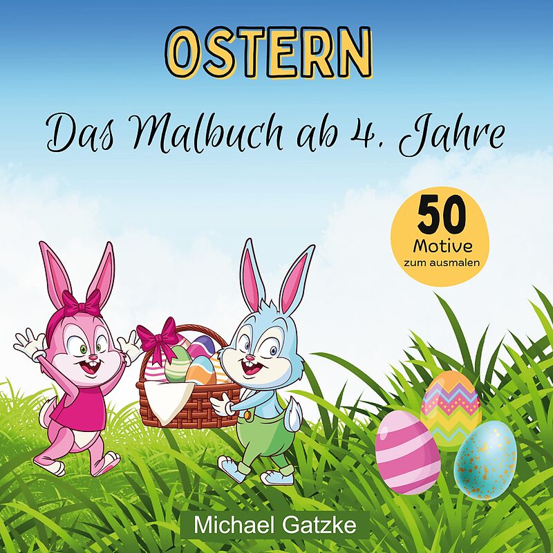 Ostermalbuch für Kinder ab 4 Jahren
