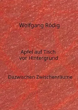 E-Book (epub) Apfel auf Tisch vor Hintergrund von Wolfgang Rödig