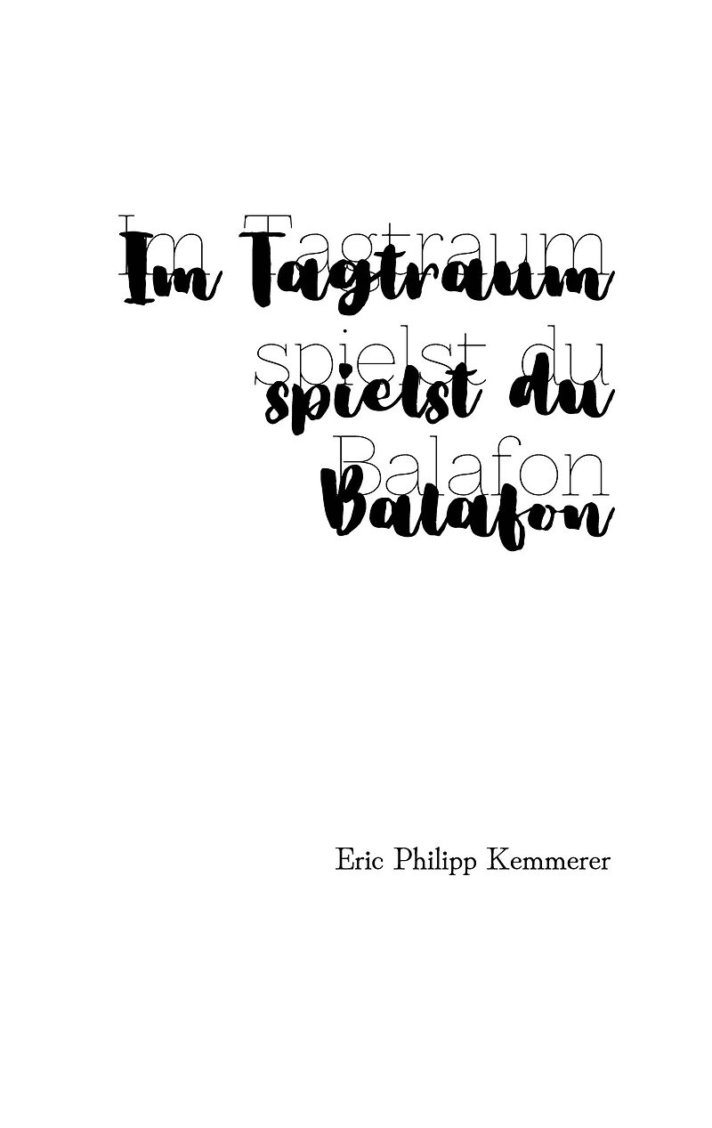 Im Tagtraum spielst du Balafon