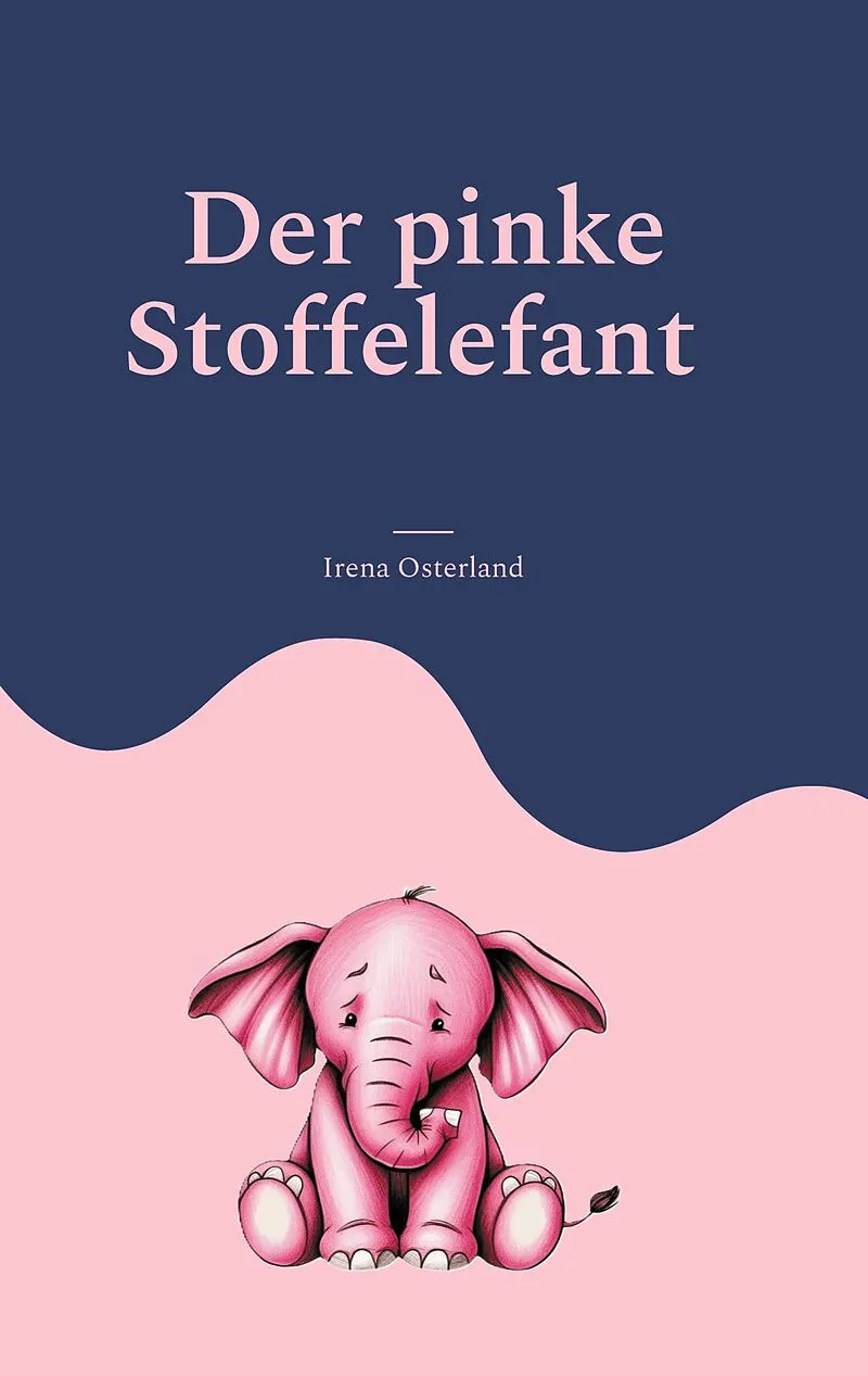 Der pinke Stoffelefant