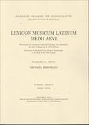 Kartonierter Einband (Kt) Lexicon Musicum Latinum Medii Aevi 18. Faszikel - Fascicle 18 (tempus - tractus) von 
