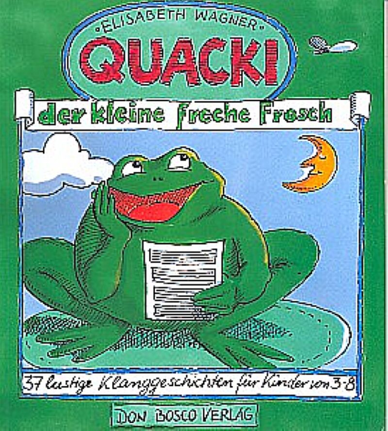 Quacki, der kleine freche Frosch