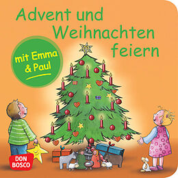 Geheftet Advent und Weihnachten feiern mit Emma und Paul. Mini-Bilderbuch von Monika Lehner