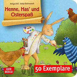 Geheftet Henne, Has' und Osterspaß. Mini-Bilderbuch. Paket mit 50 Exemplaren zum Vorteilspreis von Helga Fell