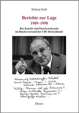 Fester Einband Berichte zur Lage 1989-1998 von Helmut Kohl