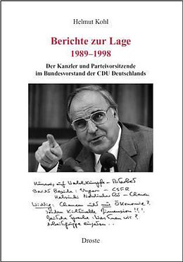 Fester Einband Berichte zur Lage 1982-1989 von Helmut Kohl