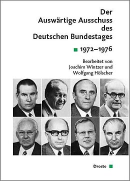 Fester Einband Der Auswärtige Ausschuss des Deutschen Bundestages. Sitzungsprotokolle seit 1949 von 