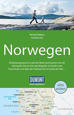 Kartonierter Einband DuMont Reise-Handbuch Reiseführer Norwegen von Michael Möbius, Annette Ster