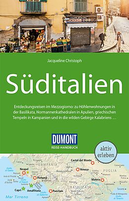 Kartonierter Einband DuMont Reise-Handbuch Reiseführer Süditalien von Jacqueline Christoph