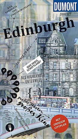 Kartonierter Einband DuMont direkt Reiseführer Edinburgh von Matthias Eickhoff