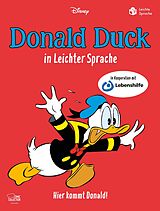 Fester Einband Donald Duck in Leichter Sprache von Walt Disney