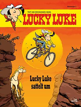 Fester Einband Lucky Luke sattelt um von Mawil
