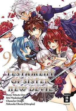 Kartonierter Einband Testament of Sister New Devil 09 von Tetsuto Uesu, Nekosuke Okuma, Miyakokasiwa