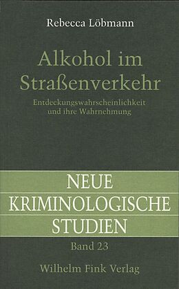 Paperback Alkohol im Straßenverkehr von Rebecca Löbmann