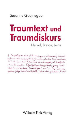 Kartonierter Einband Traumtext und Traumdiskurs von Susanne Goumegou