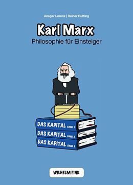 Kartonierter Einband Karl Marx von Ansgar Lorenz, Reiner Ruffing