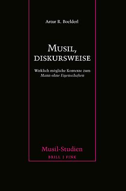 Fester Einband Musil, diskursweise von Artur R. Boelderl