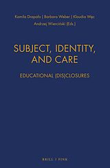 Couverture cartonnée Subject, Identity, and Care de 