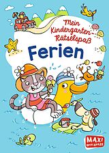 Paperback Mein Kindergarten-Rätselspaß. Ferien von Christine Thau