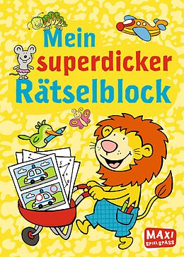Paperback Mein superdicker Rätselblock von Charlotte Wagner