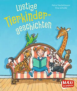 Paperback Lustige Tierkinder-Geschichten von Petra Steckelmann