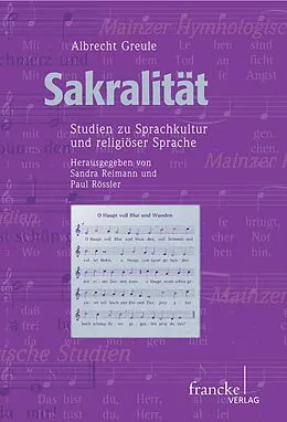 E-Book (pdf) Sakralität von Albrecht Greule