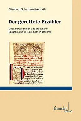 E-Book (pdf) Der gerettete Erzähler von Elisabeth Schultze-Witzenrath