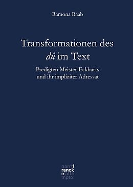 E-Book (pdf) Transformationen des dû im Text von Ramona Raab