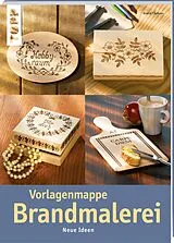 Kartonierter Einband Vorlagenmappe Brandmalerei von Armin Täubner